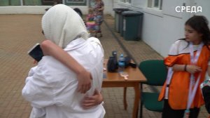 Триатлон «Чеглок» проходит в Каспийске на «Анжи Арене»