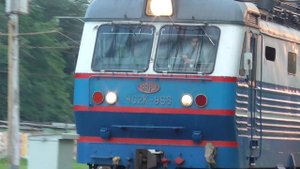 ЧС2к-866 с поездом  Архангельск-Анапа