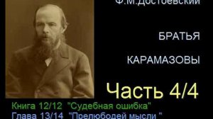 " Братья Карамазовы " - Часть 4/4 - Книга 12/12 - Глава 13/14
