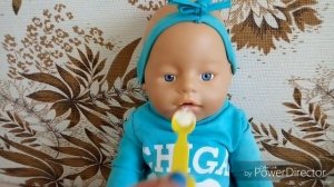 VLOG с куклой БЕБИ БОН/Утро с куклой беби бон/Беби бон Арина/как мама