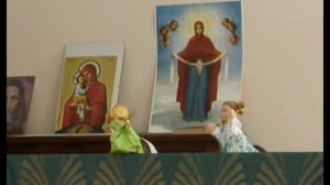 Кукольный спектакль в честь дня почитания Святителя Николая в младшей группе воскресной школы Кре...