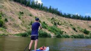 Кривоборье. Прогулка на сапбордах по реке Дон от Князево до Горожанки 16.07.22