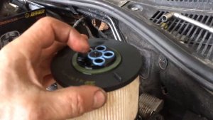 часть 12 Фольцик Туарег 3.0 тд установка фильтра