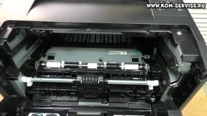 Как вытащить лист бумаги из принтера  HP LJ 400 / M401 / M425 при замятии.