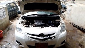 project of Toyota belta convert 1.0 to  1.3 2sz fe with Transmission allhamdallh