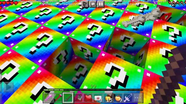 Майнкрафт , но в мире из Радужных лаки-блоках смотреть онлайн