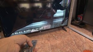 №209. OLTO 3220R матрица разбита,подсветка  на запчасти.mp4