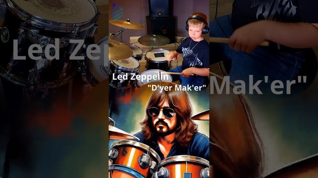 Led Zeppelin "D'yer Mak'er" (фрагмент 2 by Даниил Аристов, 10 лет)