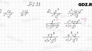 № 2.33 - Алгебра 8 класс Мордкович