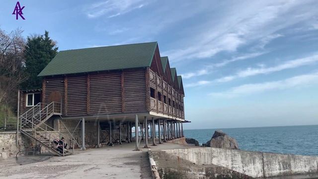 Крым. ЮБК. Алупка. Решили глянуть как там пляж после шторма. Часть 2, пляж. Запись от 04.12.23