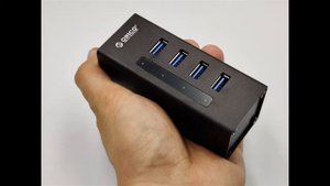 Хаб USB 3.0 Orico A3H4 с 4-мя портами и питанием 12В/2А | #Обзор