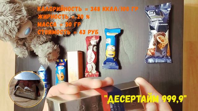 Съедобный состав - Обзор творожных сырков