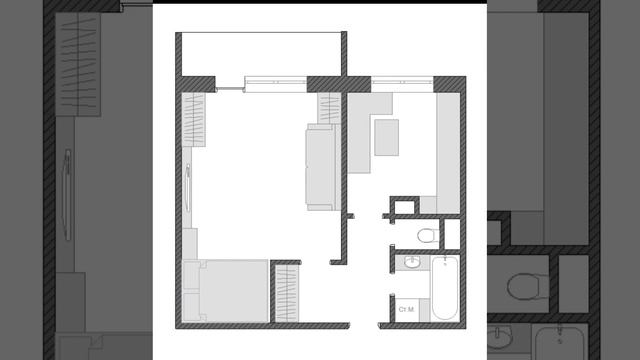 Расстановка мебели в комнате, в однушке смотреть онлайн