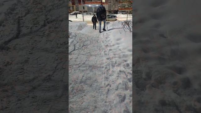 Тротуар или полоса препятствий: кому по Сургуту ходить тяжело