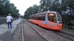 Трамваи РВЗ-6М2 в Хабаровске