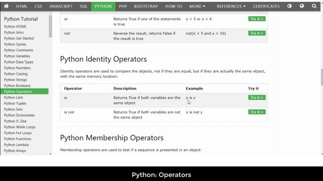 Python- Topic # 8- Operators Urdu| Hindi