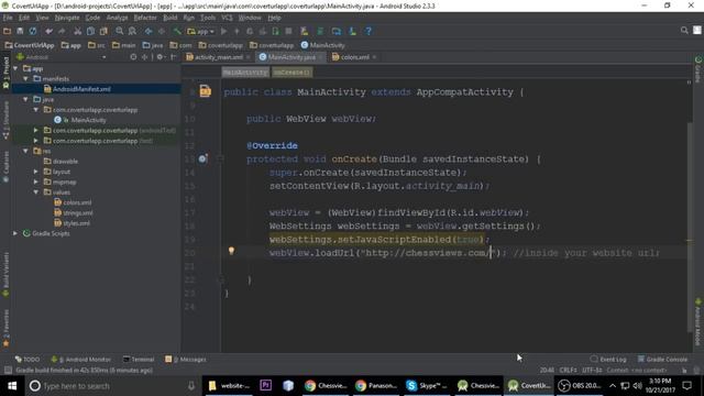 Android Tutorial | Convert a Website into Android App using Android Studio смотреть онлайн