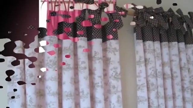 Шторы на завязках. Способы крепления штор