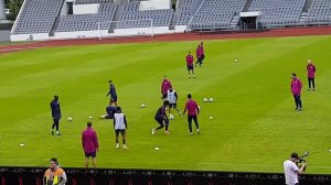 Man City training in Iceland