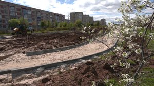 В Козьмодемьянске началось строительство общественного пространства для молодежи