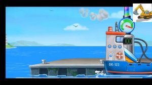 Для детей мультик про корабли| Строим остров |For children, a cartoon about ships Building an islan