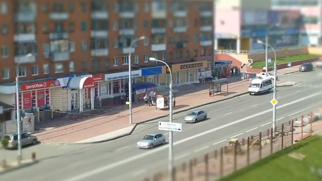 Брянск - город "игрушка"Tilt Shift маг Дружба ,кол смотреть онлайн