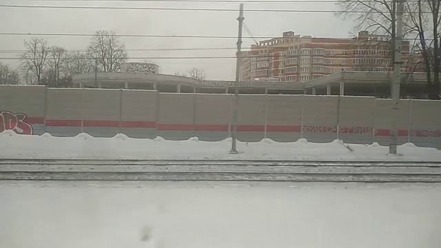ЭД4М-0251. Перегон Лосиноостровская - Мытищи