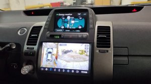 Teyes CC3 2K 360 Toyota Prius. Монтаж 3d кругового обзора