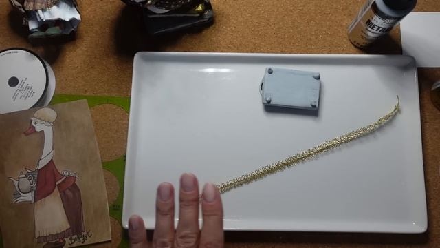 Tutorial miniature "TRAY, COFFE POT, CUP" "Mrs. Goose" (Part 3) МК ватная игрушка "Гуся" (Часть 3)