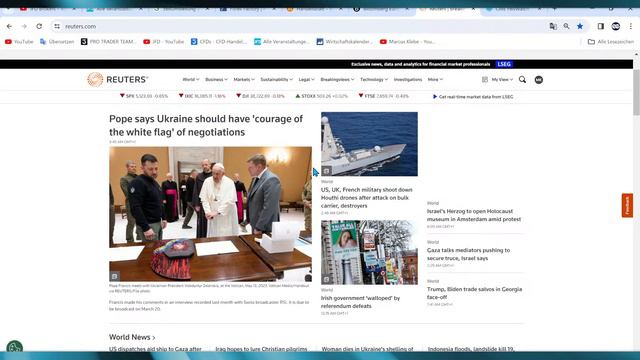 Trading Wochenanalyse für KW 11/2024 mit Marcus Klebe - DAX - DOW - EUR/USD - Gold #Chartanalyse смотреть онлайн