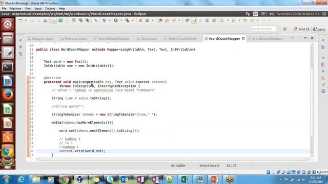 MAPREDUCE WORDCOUNT PART-1 ----- 6 смотреть онлайн