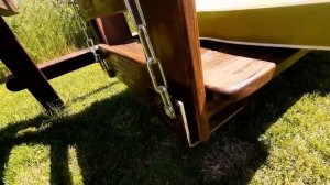 Дачные качели своими руками.