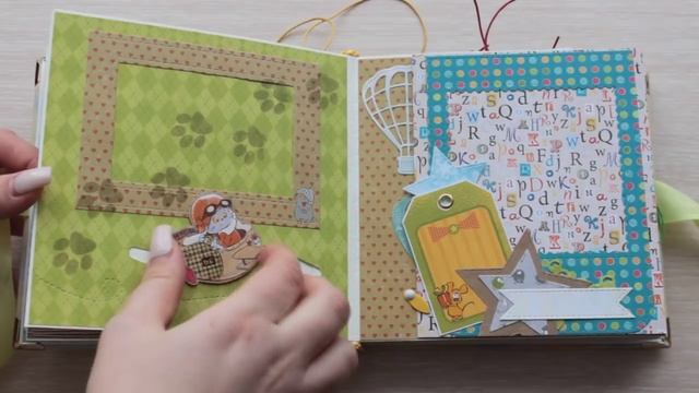Скрапбукинг Мини альбом с Басиком своими руками.mp4 смотреть онлайн