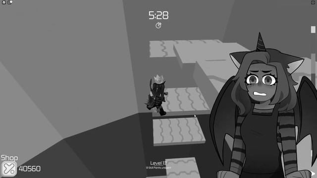 Tower Of Hell But EVERYTHING Is BLACK And White! (Roblox) смотреть онлайн