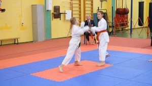 Карате сётокан. Краевые соревнования по карате ВБЕ. 12 декабря 2021. Девочки 8-9 лет. Кумите - 02.