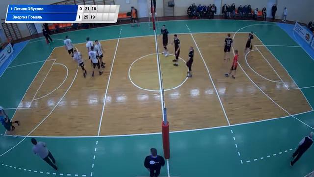 Чемпионат РБ по волейболу.Высшая лига. Легион(Обухово)-Энергия(Гомель) смотреть онлайн