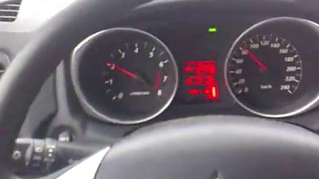 Mitsubishi ASX с МТ, работа круиз-контроля смотреть онлайн