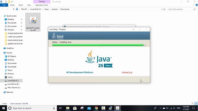 How to Download and Install Java JDK 8 on Windows 10 смотреть онлайн