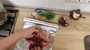 Низкоуглеводный мясной рулет для диабетика из бедра индейки. Я рад! Мой сахар стабильный!