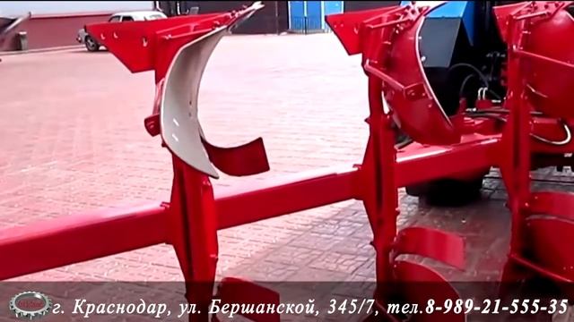 Плуг оборотный 4-х корпусный навесной ПОН-4-40 смотреть онлайн