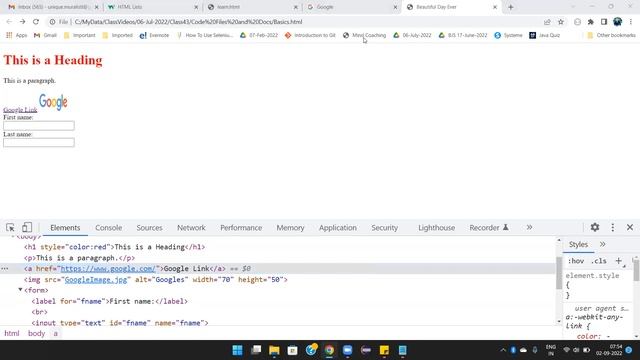 Locators in Selenium