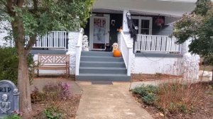 Хэллоуин в Америке - как американцы украшают свои дома на хэллоуин / Halloween in America (4)