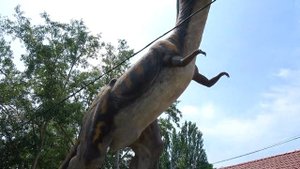 Обзор ДиноПарка / Знакомство с динозаврами в парке развлечений / Юника Влог