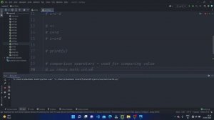 Assignment and Comparison Operators in Python | Python Course | Video - 22