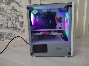 Игровой пк H610M S2H+i3-12100F+16Гб+RTX 2060 Super
