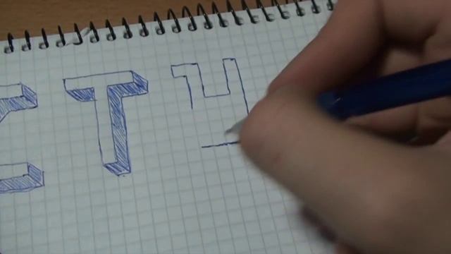 3D letters/3D буквы-"С,Т,У,Ф" смотреть онлайн