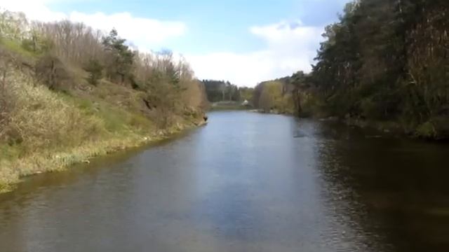 Село Троянов Житомирская область, речка Гнилопять. Весенние пейзажи Троянова.