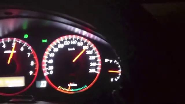 Subaru Outback 3.0 Speed test смотреть онлайн