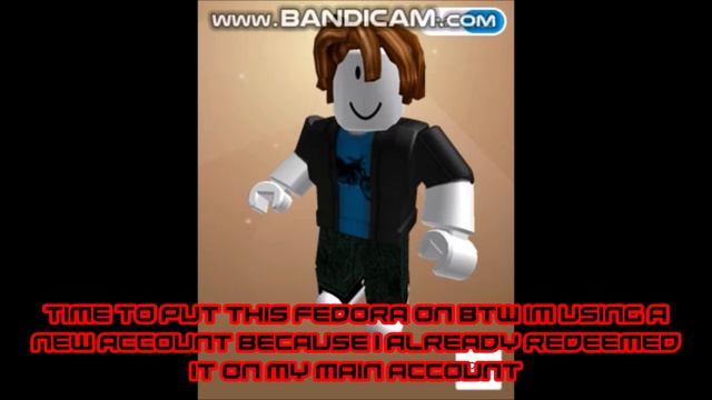 HOW TO GET THE FIRESTRIPE FEDORA IN ROBLOX *PROMOCODE ITEM* смотреть онлайн