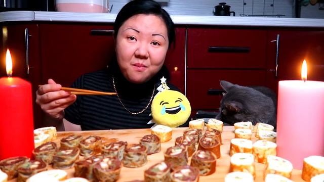 Мукбанг Сладкие Роллы с сыром Филадельфия, РЕЦЕПТ ПОД ВИДЕО./ Mukbang Sweet Rolls with Philadelphia смотреть онлайн